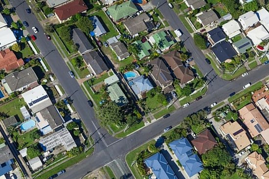 Aerial Residential View